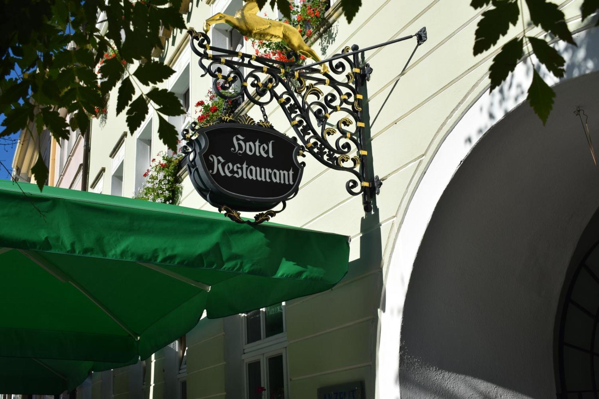 Akzent Hotel Goldner Hirsch Kamenz Luaran gambar