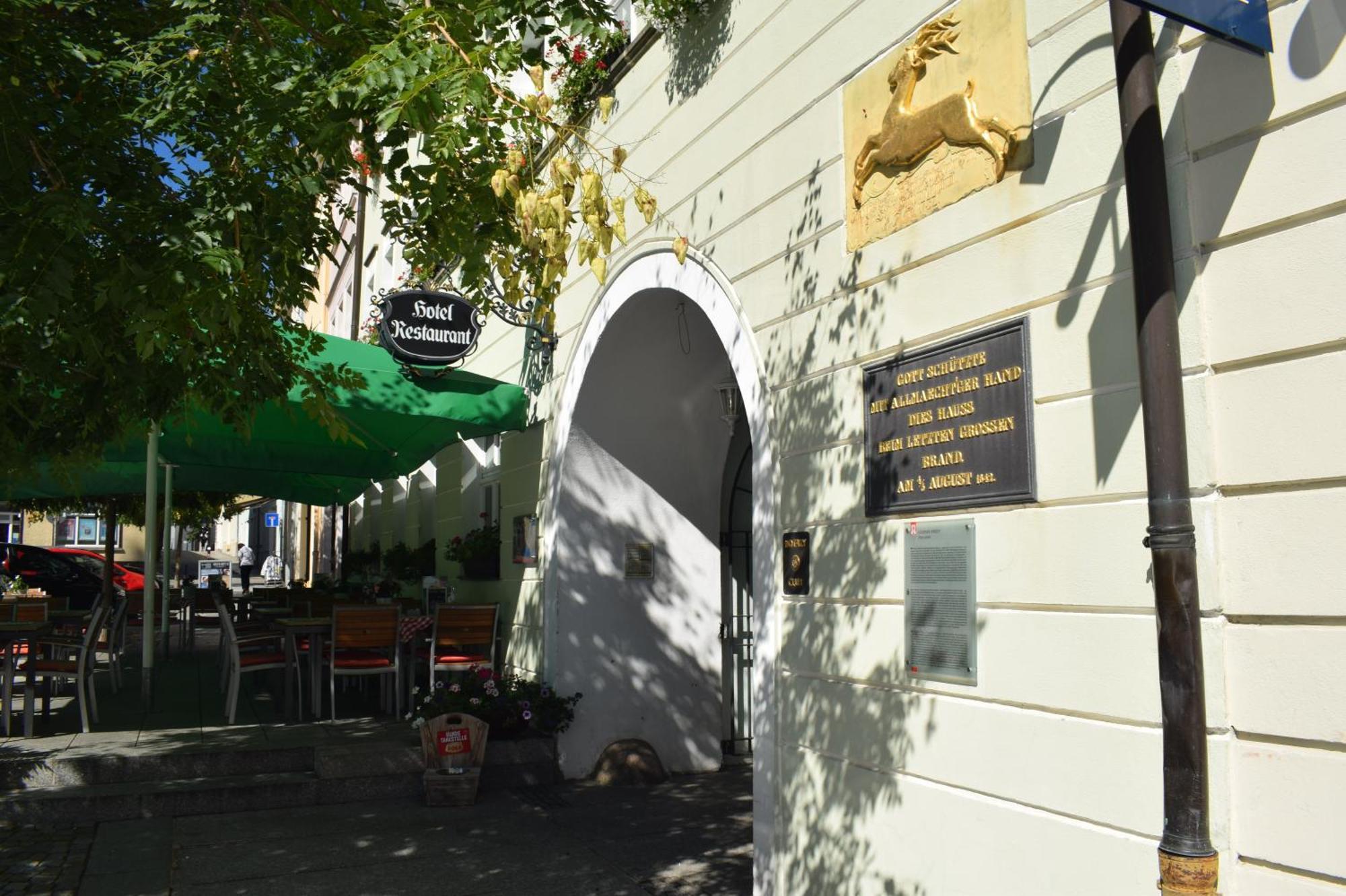 Akzent Hotel Goldner Hirsch Kamenz Luaran gambar