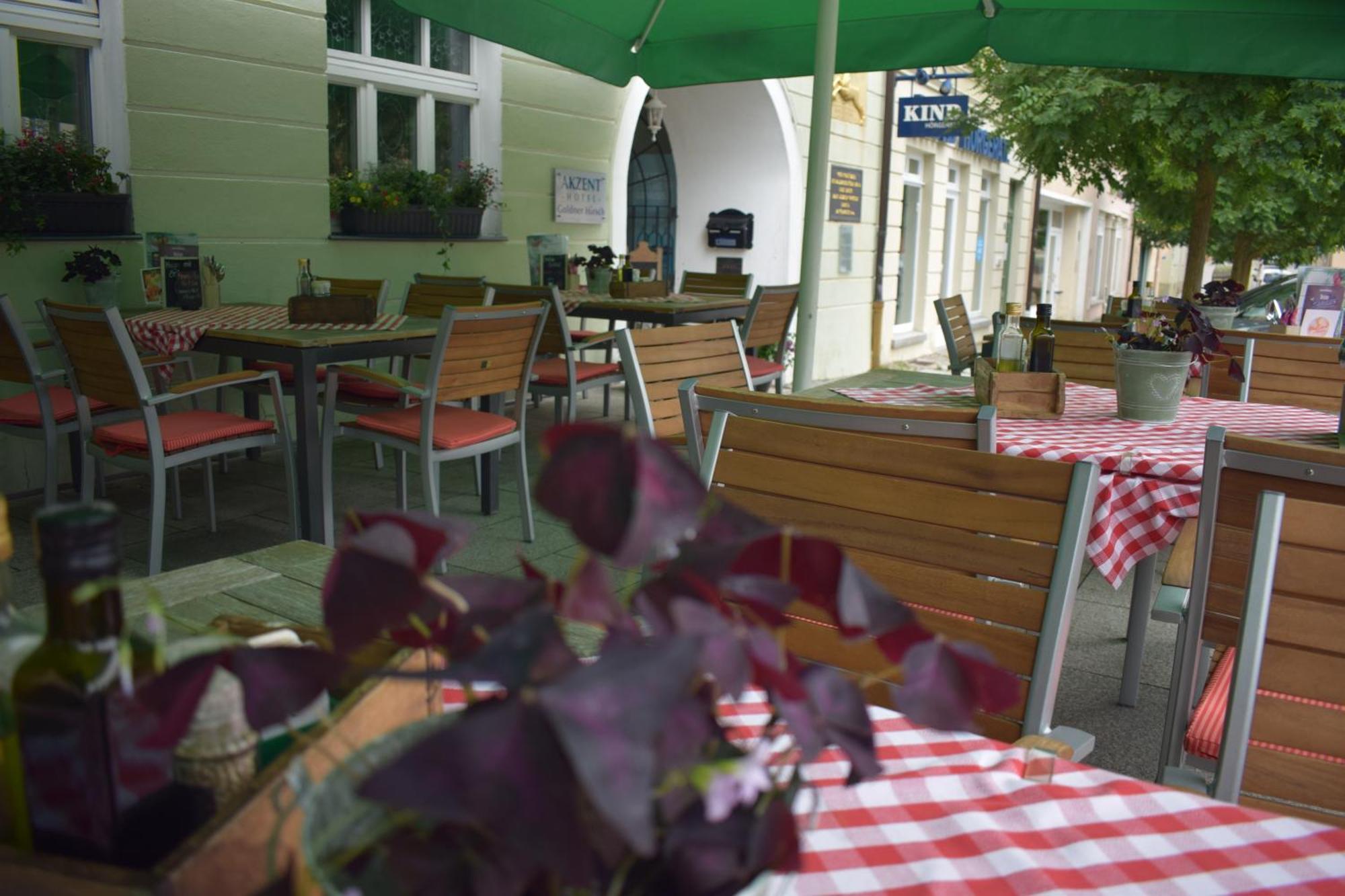 Akzent Hotel Goldner Hirsch Kamenz Luaran gambar